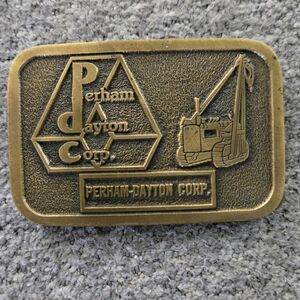 Brass Belt Buckle VtG